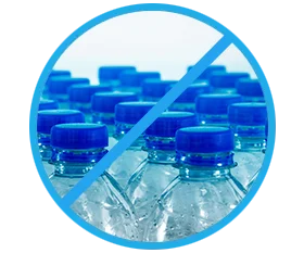 Riduci il consumo di bottiglie di plastica