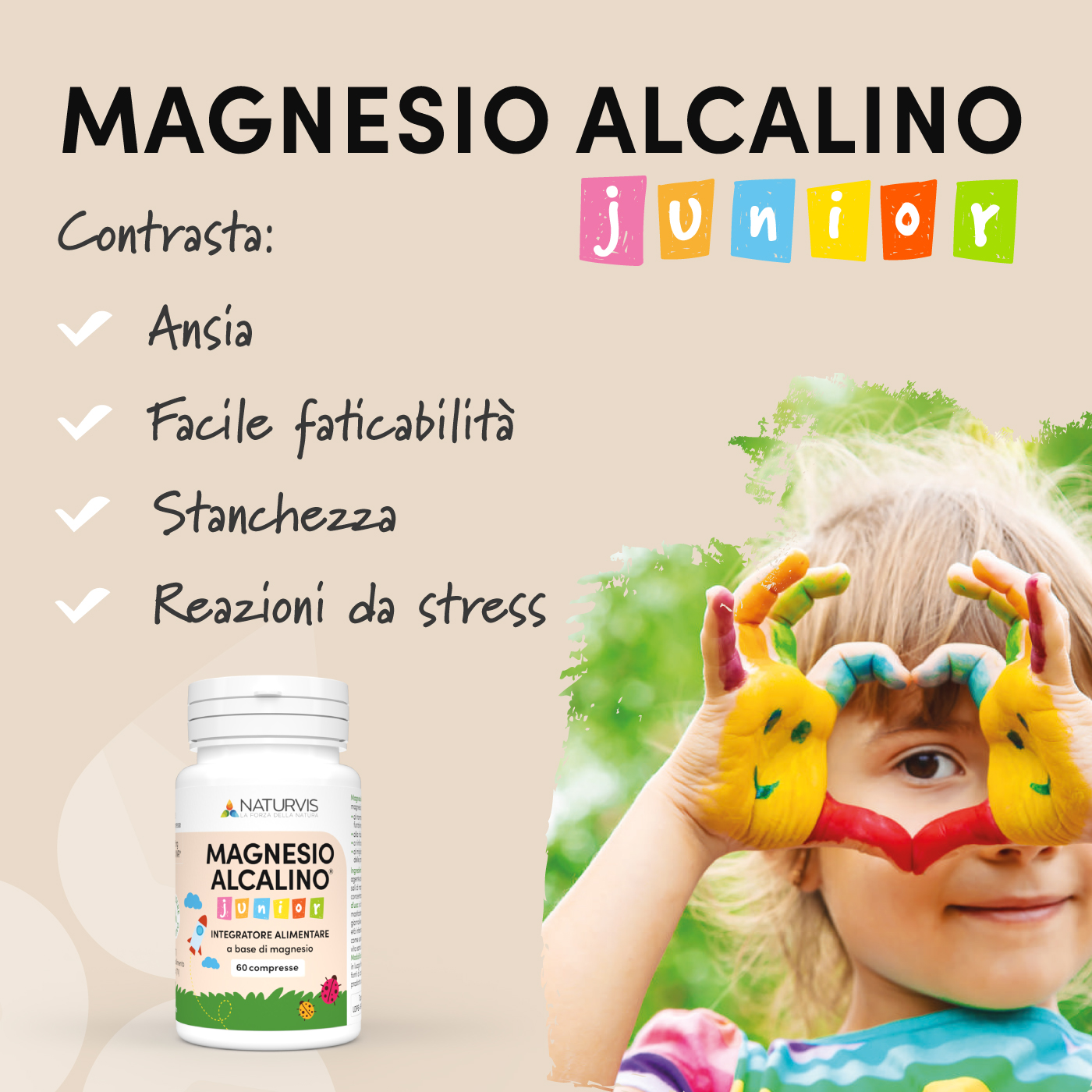 Benefici magnesio per bambini