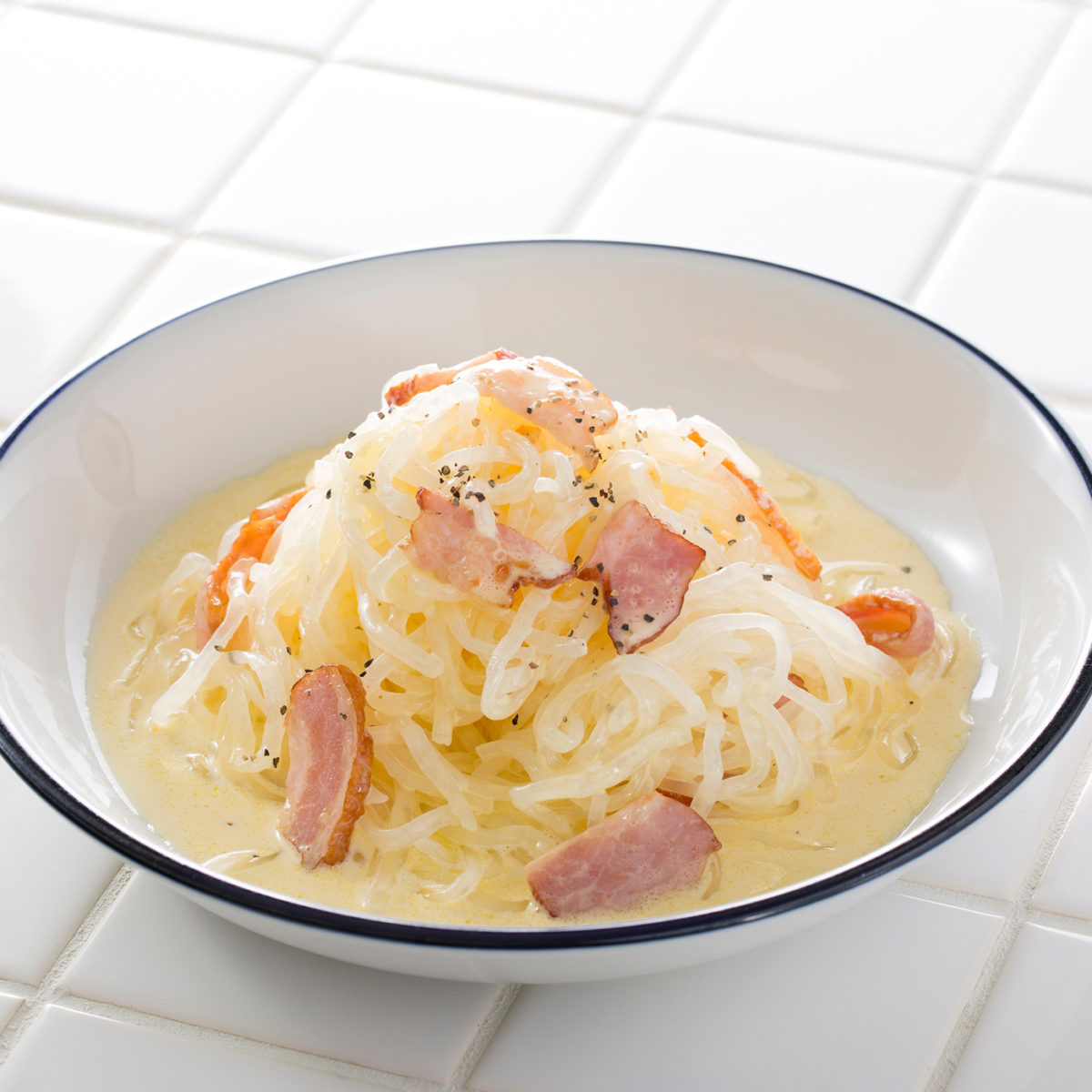spaghetti shirataki matriciana