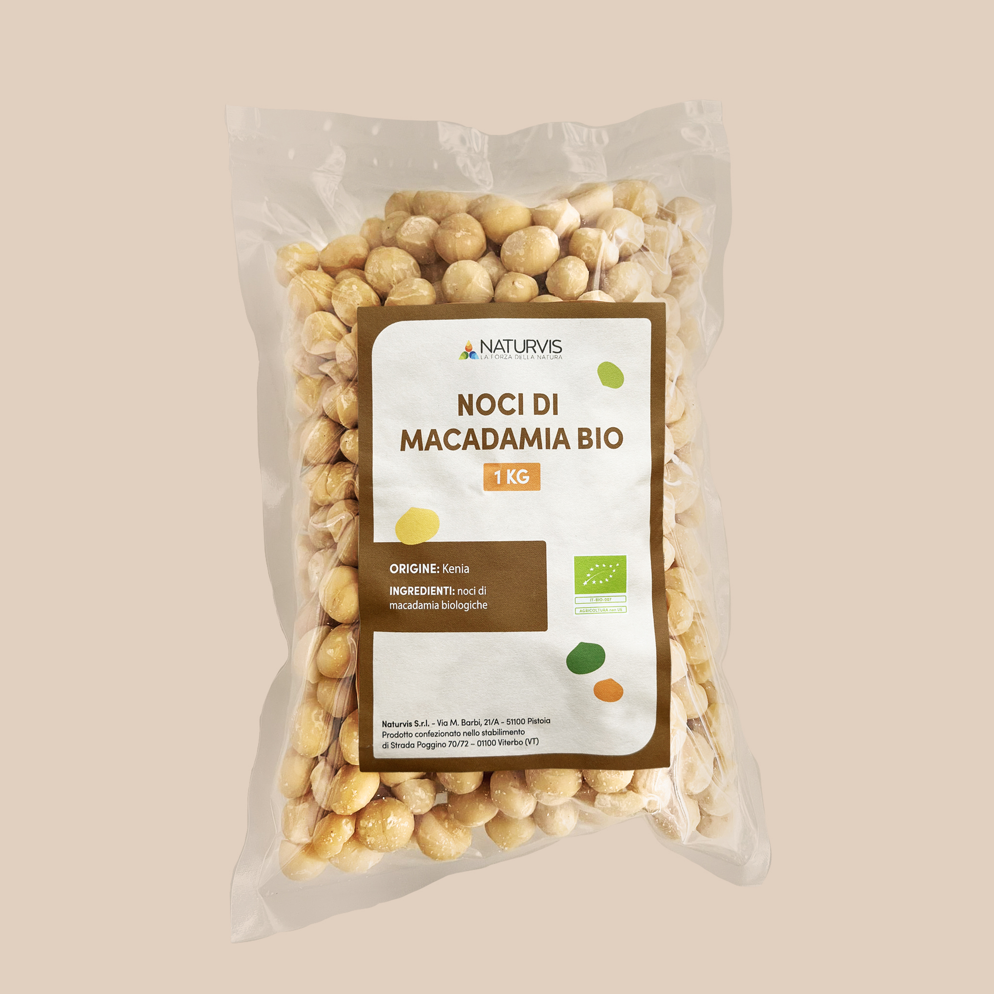 Noci di macadamia da 1kg