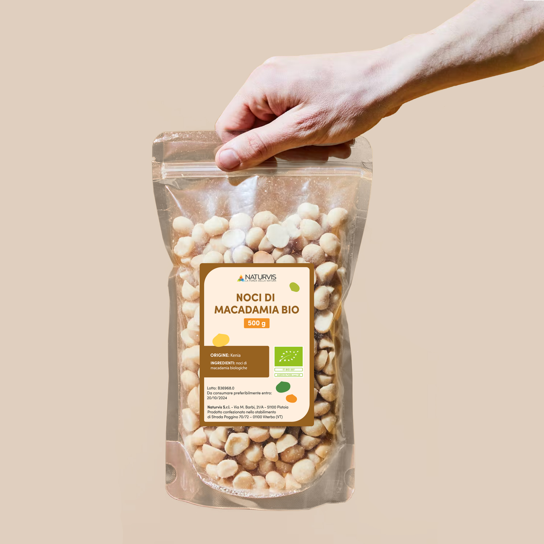 Noci di Macadamia Biologiche